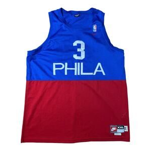 Vintage Allen Iverson 76ers Jersey Nike Size XXL